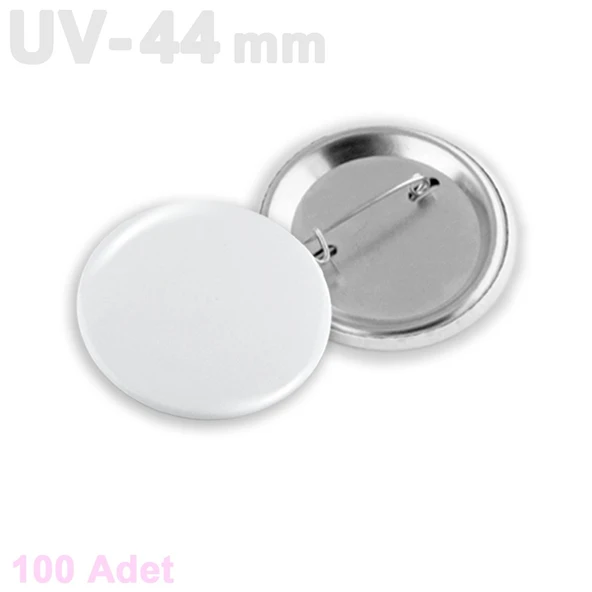 Buton Rozet 44 m 58 mm UV Baskıya Uygun VG58UVBR VG44UVBR ürün görseli 1