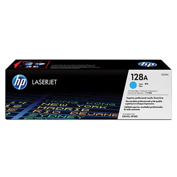 HP 128A Cyan Mavi 1.300 Sayfa Toner CE321A ürün görseli 1