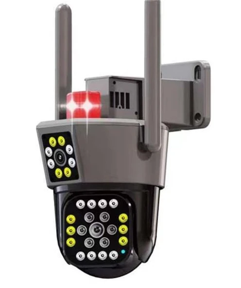 OKam O-KAM 6015 6MP Dual Lens WIFI PTZ 3.5 "Dual Screen Image, 15Pcs Leds Dual Light ürün görseli 1