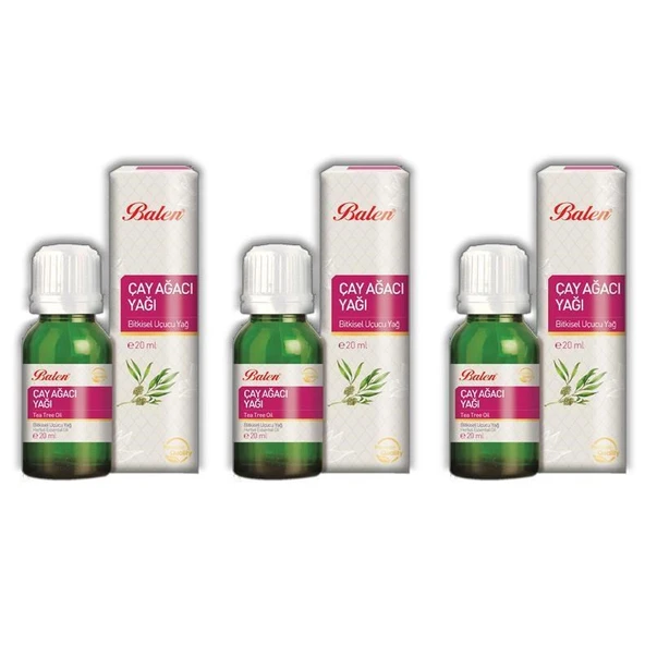 Balen Çay Ağacı Yağı 3 x 20 ML ürün görseli 1