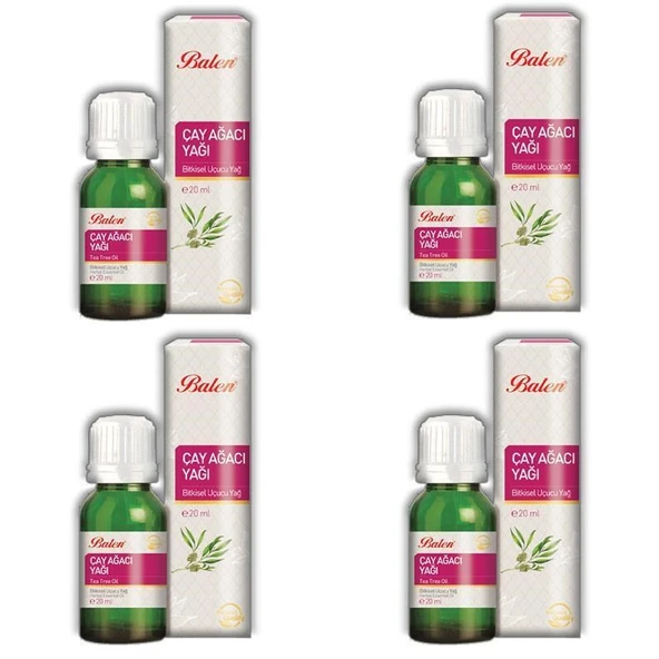 Balen Çay Ağacı Yağı 4 x 20 ML ürün görseli 1
