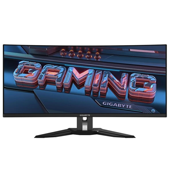 GIGABYTE 34" OLED MO34WQC2 0.03MS 240HZ HDMI-DP TYPEC KAVISLI GAMING MONİTÖR 3440X1440 ürün görseli 1