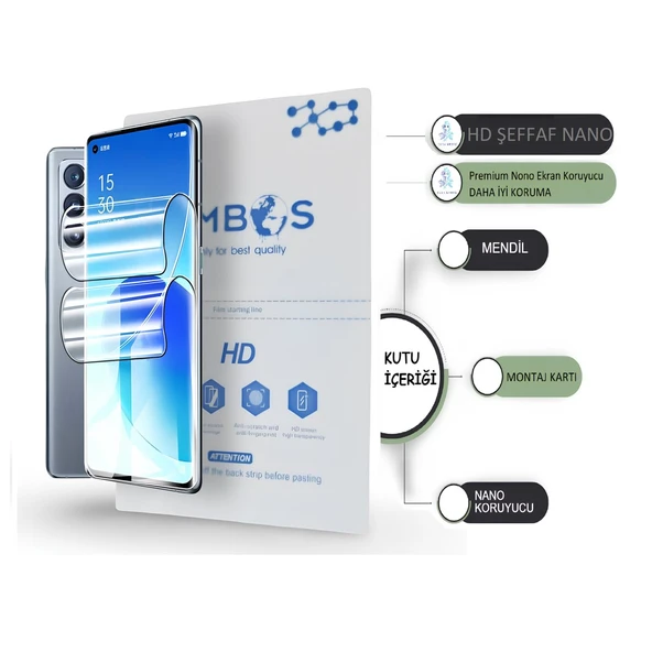Tecno SPARK 6GO Uyumlu NANO Ekran Koruyucu ŞEFFAF HD ULTRA İnce Esnek - Umbos ürün görseli 1