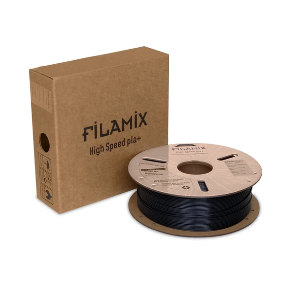 Filamix Yüksek Hızlı Hyper Pla Filament Siyah ürün görseli 1