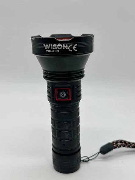Wison WS-3899 Uzun Menzilli Profesyonel El Feneri 5000 Lümen ürün görseli 1