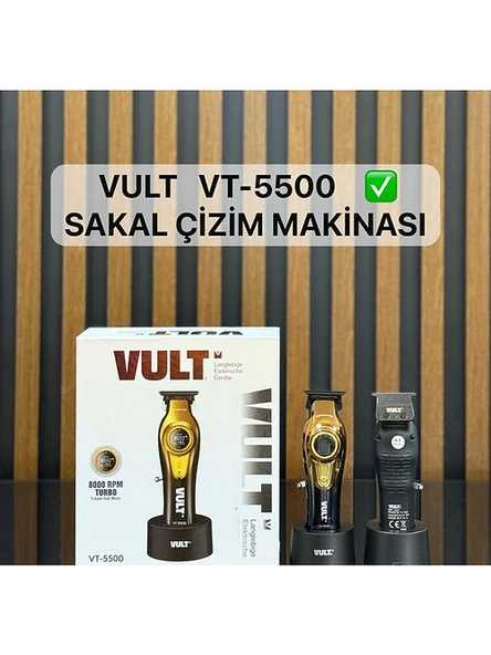 VULT VT-5500 Profesyonel Saç Tıraş Makinesi ürün görseli 1
