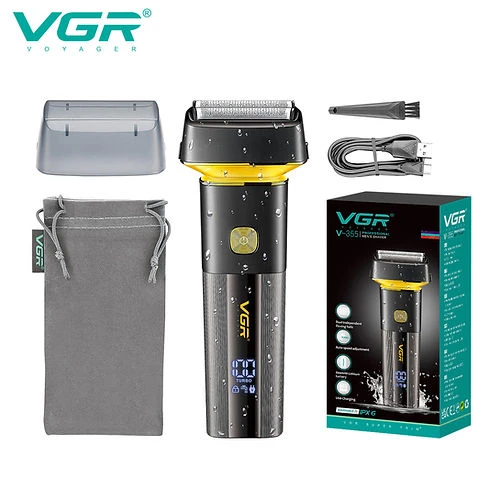 VGR V-355 Pro 3D yüzen ıslak kuru elektrikli tıraş makinesi ürün görseli 1