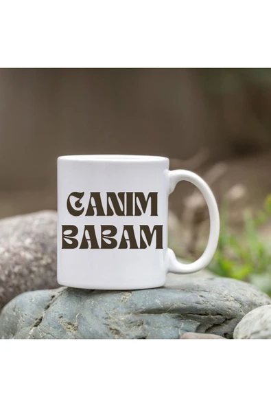 Özcan Tasarım Babalar Gününe Özel Bardak - Baba Bardağı - Babaya Bardak ürün görseli 1