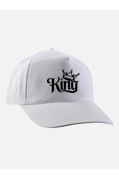 Özcan Tasarım King Baskılı Şapka - King Şapkası - Kral Şapkası ürün görseli 1