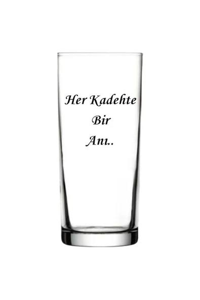 Özcan Tasarım Her Kadehte Bir Anı Yazılı Rakı Bardağı ürün görseli 1