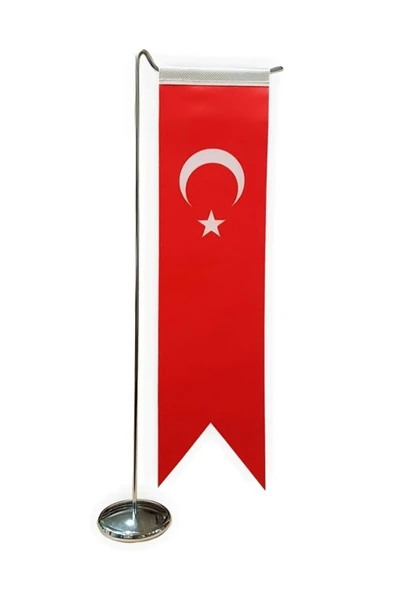 Özcan Tasarım Türk Bayraklı Masa Bayrağı - Kırlangıç Bayrak ürün görseli 1