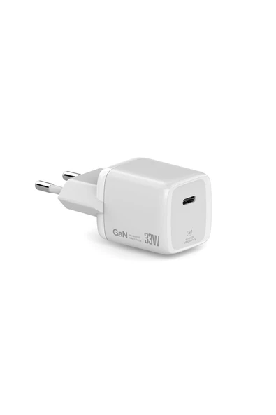 IBERRY Hİ33 COMPACT EFFICIENT & HI TECH GaN 48W SEYAHAT HIZLI ŞARJ ALETİ USB A+ USB C ürün görseli 1