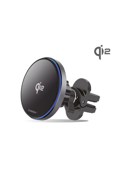 İberry Magport Qi2 Wıreless Klipsli Magsafe Araç Içi Telefon Tutucu ürün görseli 1