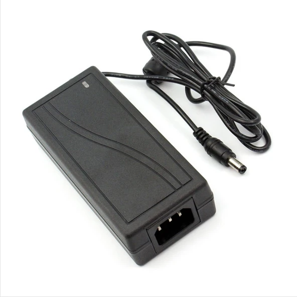 56 volt 1 amper 5.5*2.5 mm standart uçlu adaptör AC-DC 56V 1A adaptör ürün görseli 1