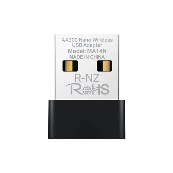 MERCUSYS MA14N AX300 WIFI6 Nano Kablosuz USB Adaptör ürün görseli 1