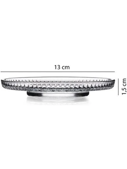 Paşabahçe 54771 Elysia Çay Tabağı 6'lı 13 cm - Resim 5