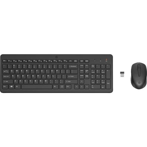 HP Q TR 330 2V9E6AA KABLOSUZ KLAVYE MOUSE SET ürün görseli 1