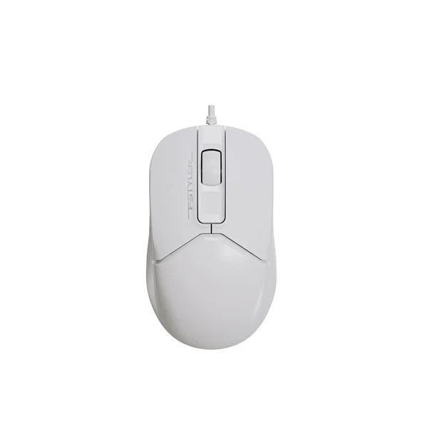 A4 TECH FM12 USB 1000dpi Optic Beyaz Mouse ürün görseli 1