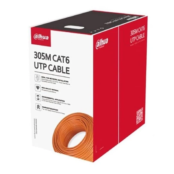 DAHUA 23AWG Mavi 305m CCA CAT6 PFM922I-6UN-C ürün görseli 1