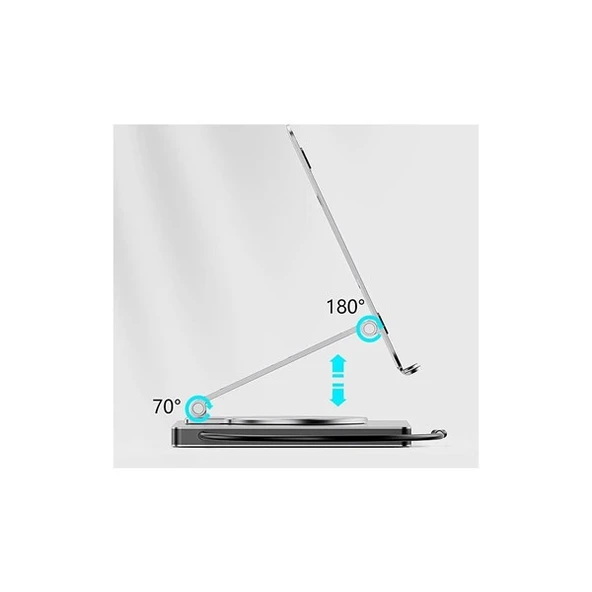 CODEGEN NSC-101 Notebook Standı Çok Fonksiyonlu Dock - Resim 4