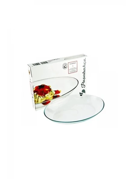 Paşabahçe 10358 Invitation Oval Tabak 25x19 cm - Resim 3