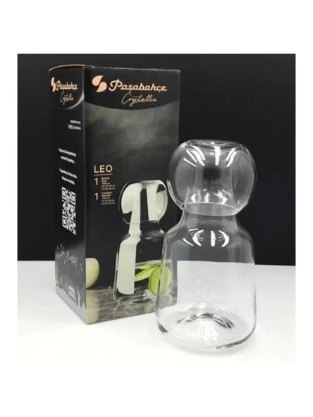 Paşabahçe 92657 Leo Bardaklı Şişe 900/420cc ürün görseli 1