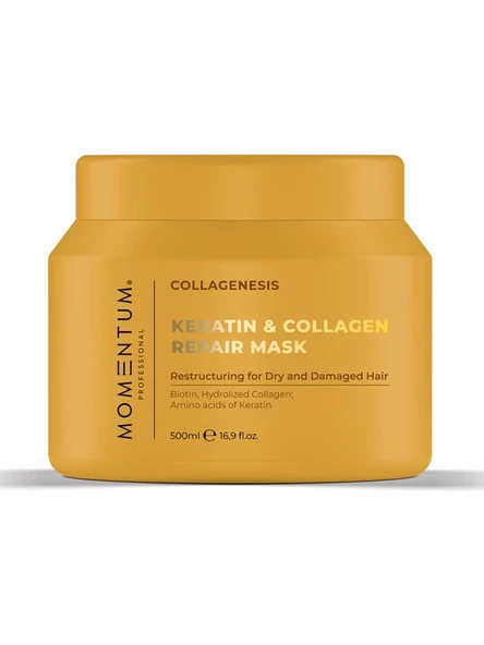 Momentum Saç Bakım Maskesi Keratin & Collagen 500 Ml KERATİN KOLAJEN İÇERİKLİ ürün görseli 1
