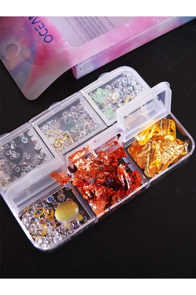 Tırnak Süsleme ve Makyaj Taşı Kolay Uygulanabilir Nail Art Tırnak Süsleme ve Makyaj Taş Set ürün görseli 1