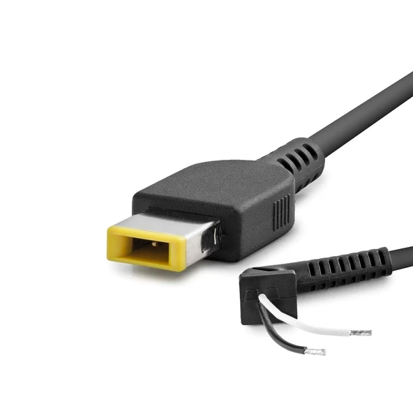 Notebook Adaptör Kablosu Usb Pın Yoga Lenovo 120W-150W Siyah HDX5562 ürün görseli 1