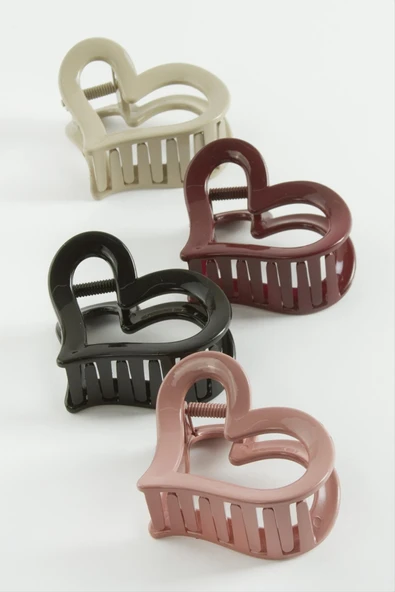 Kalp Renkli Mandal Toka 7 cm ürün görseli 1