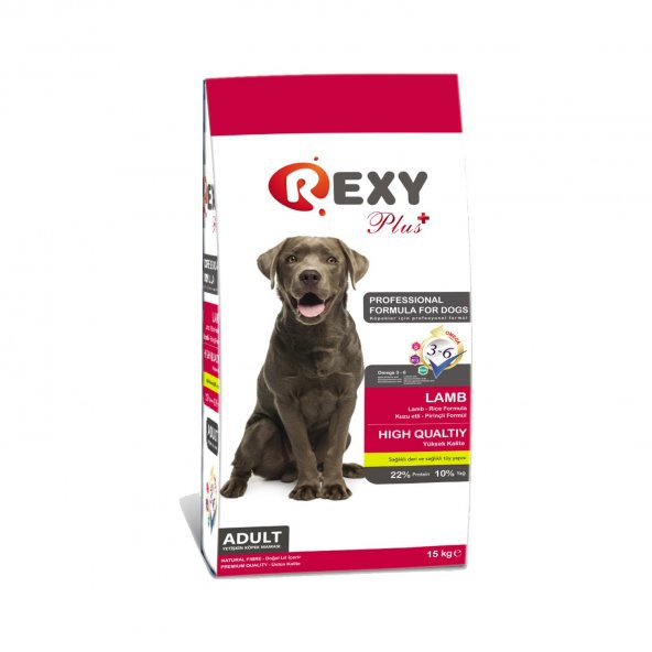 REXY KUZU ETLİ KÖPEK MAMASI 15 KG. ürün görseli 1