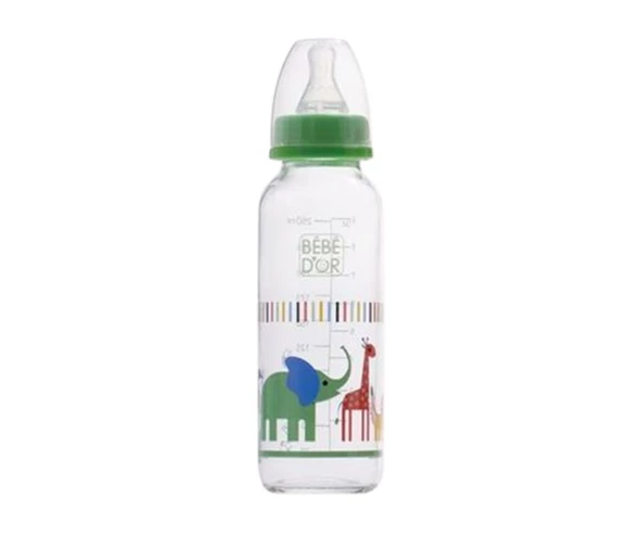 Bebedor Cam Biberon SL 250 ml Yeşil ürün görseli 1