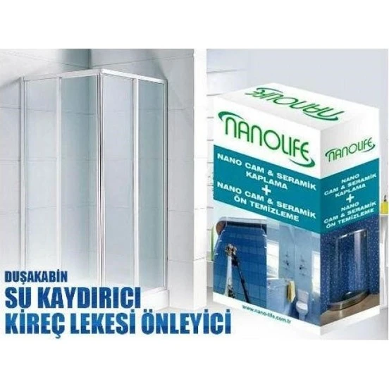 Nanoteknolojik Duşakabin Su Kaydırıcı 2 Yıl Etkili ürün görseli 1