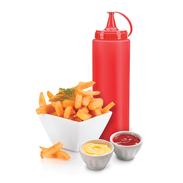 Ketçap Şişesi - 1000ML Dev Boy Kırmızı ürün görseli 1