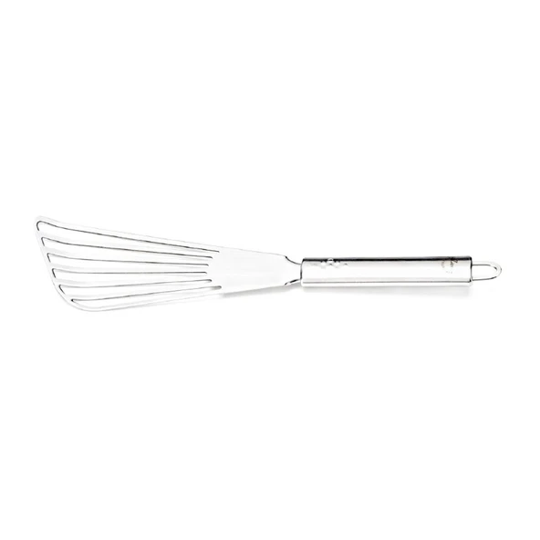 İnoks Eğri Krep Spatulası Krep Omlet Çevirici ürün görseli 1