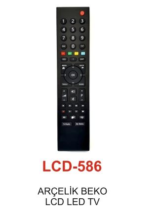 Arçelik - Beko Lcd - Led Tv Kumandası - LCD 586 ürün görseli 1