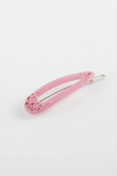 Oval Taşlı Klipsli Toka - Resim 5