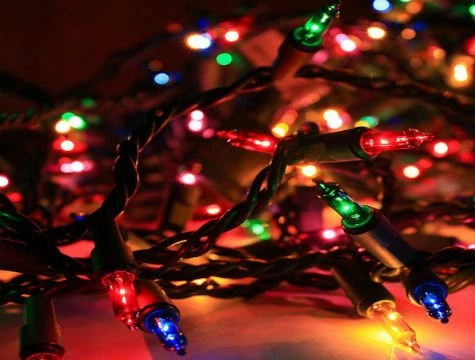 30 Ledli Pirinç Renkli Yılbaşı Ağacı Işığı ürün görseli 1