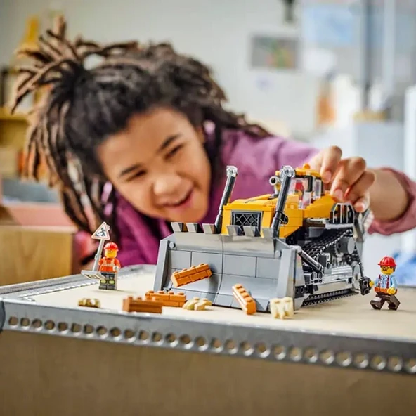 60466 Lego City Buldozer 682 parça +8 yaş ürün görseli 1