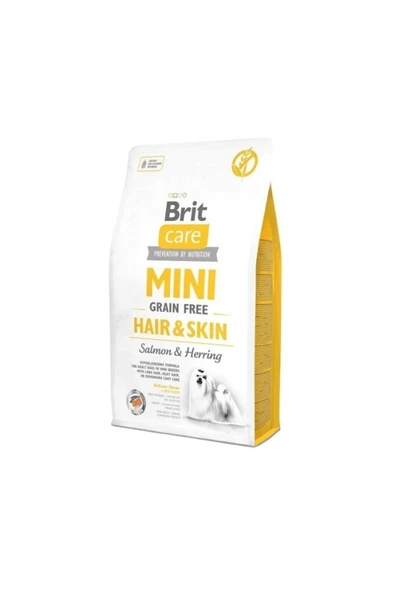 Care Tahılsız Mini Hair Skin Somonlu Köpek Maması 2 Kg ürün görseli 1