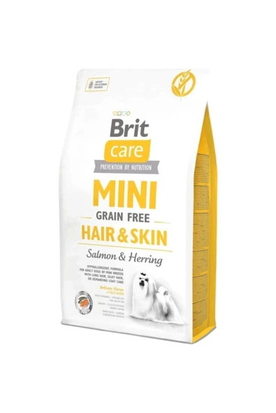 Care Tahılsız Mini Hair Skin Somonlu Köpek Maması 2 Kg ürün görseli 1
