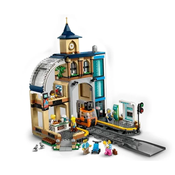 60469 Lego City Merkez Tren İstasyonu 752 parça +7 yaş ürün görseli 1