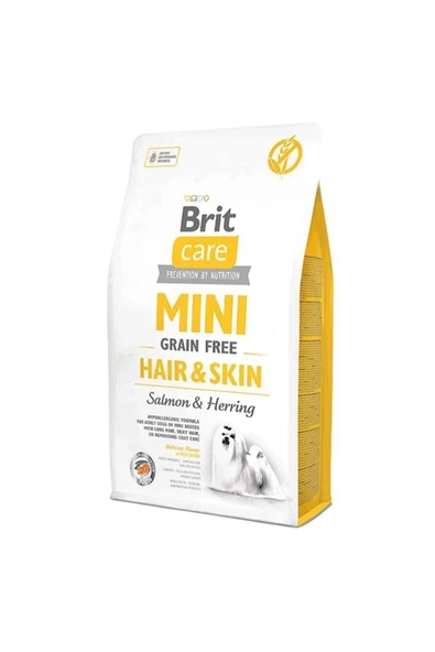 Care Tahılsız Mini Hair Skin Somonlu Köpek Maması 2 Kg ürün görseli 1