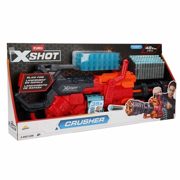 X-SHOT SÜNGER ATAN CRUSHER 48 MERMİLİ - 92381 ürün görseli 1
