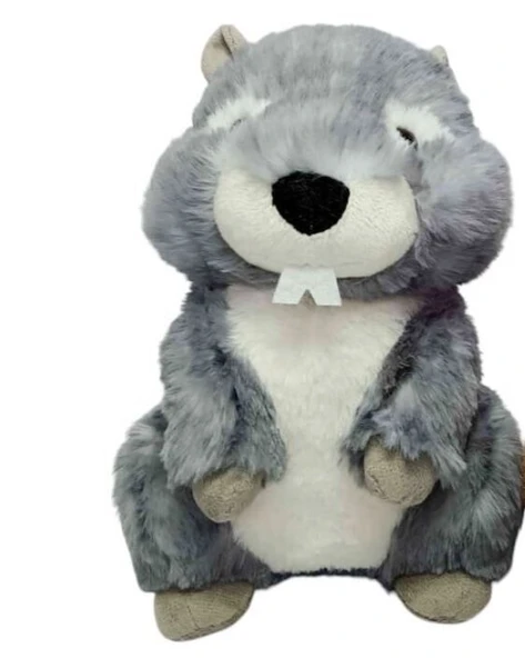 PB31609-23 Peluş Oturan Sincap 23 cm - 1 adet stokta olan gönderilir ürün görseli 1