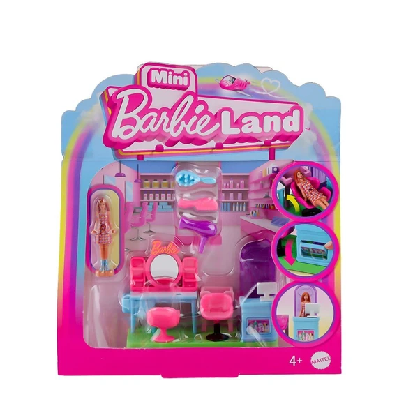 JCR29 Mini Barbieland Bebek ve Oyun Seti Serisi - 1 Adet Stokta Olan Gönderilir ürün görseli 1