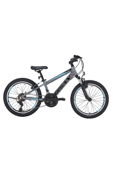 Bisan BİSAN COOPER ÇOCUK BİSİKLETİ 28 CM V 20 JANT 21 VİTES FÜME SİYAH MAVİ ürün görseli 1