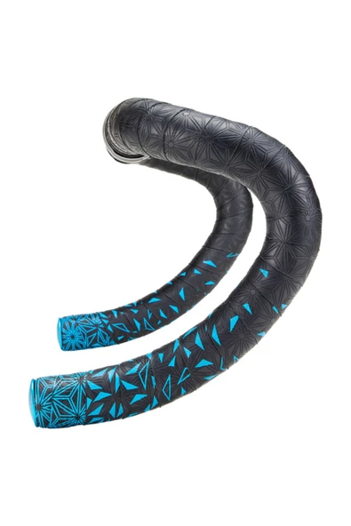 Supacaz BT-49 Spr Stcky Kush-Neon Blue Star Fade w/Ano Blue Plugs GİDON SARGISI ürün görseli 1