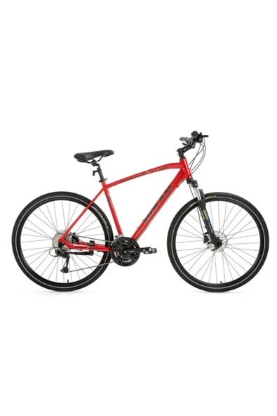 Bisan BİSAN 8500 TREKKİNG BİSİKLETİ 54 CM HİDROLİK DİSK 28 JANT 27 VİTES MAT KIRMIZI SİYAH ürün görseli 1