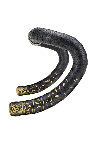 Supacaz BT-122 Super Sticky Kush - Star Fade - Gold + Ano Gold Plugs GİDON SARGISI ürün görseli 1